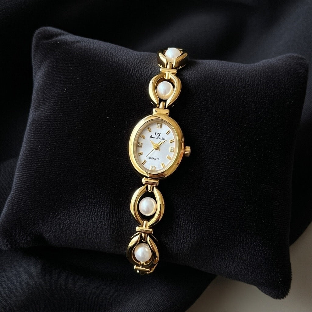 Luxury Charm Watch – Gold | Bianca's Touch