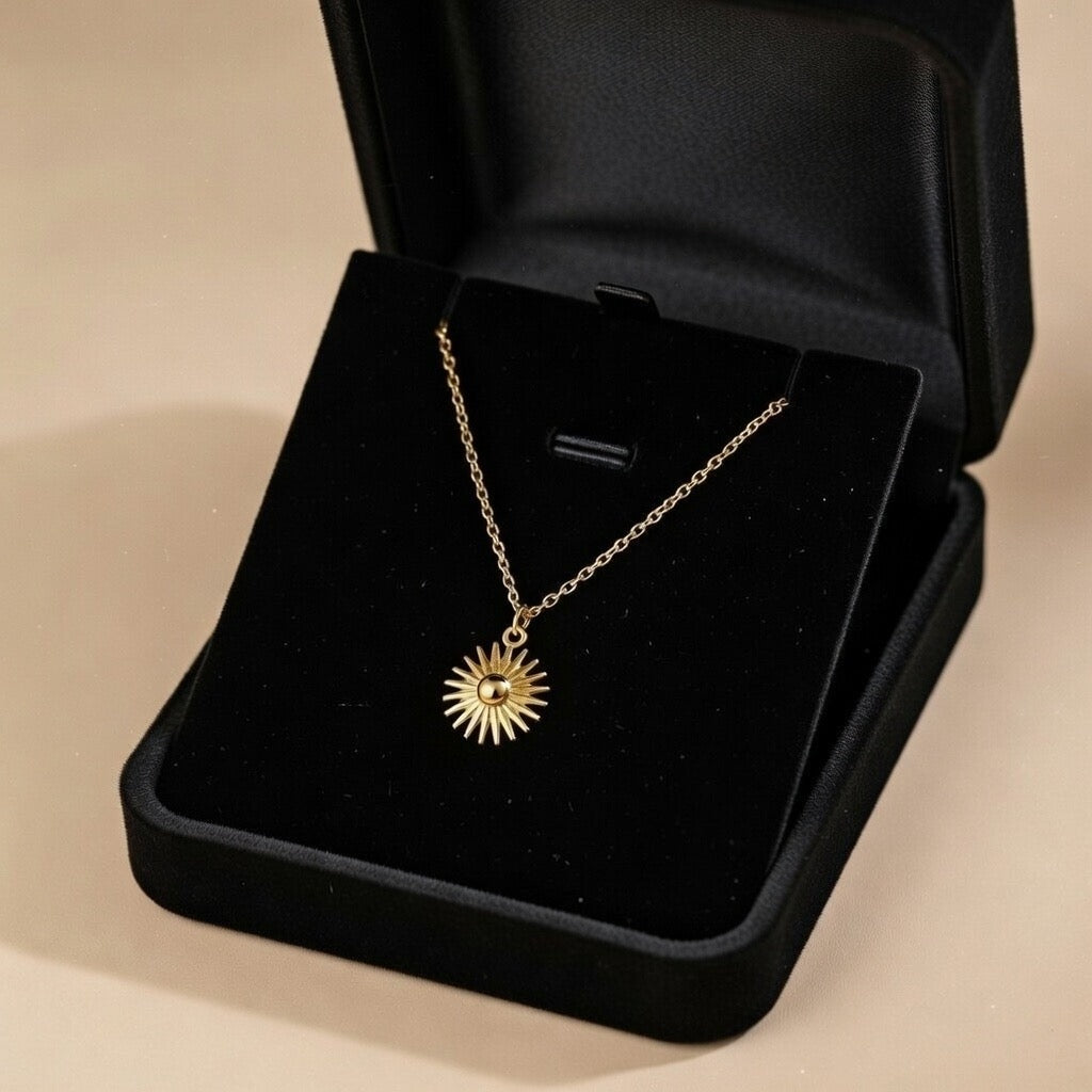 Miniature Radiance Necklace – Gold | Bianca's Touch