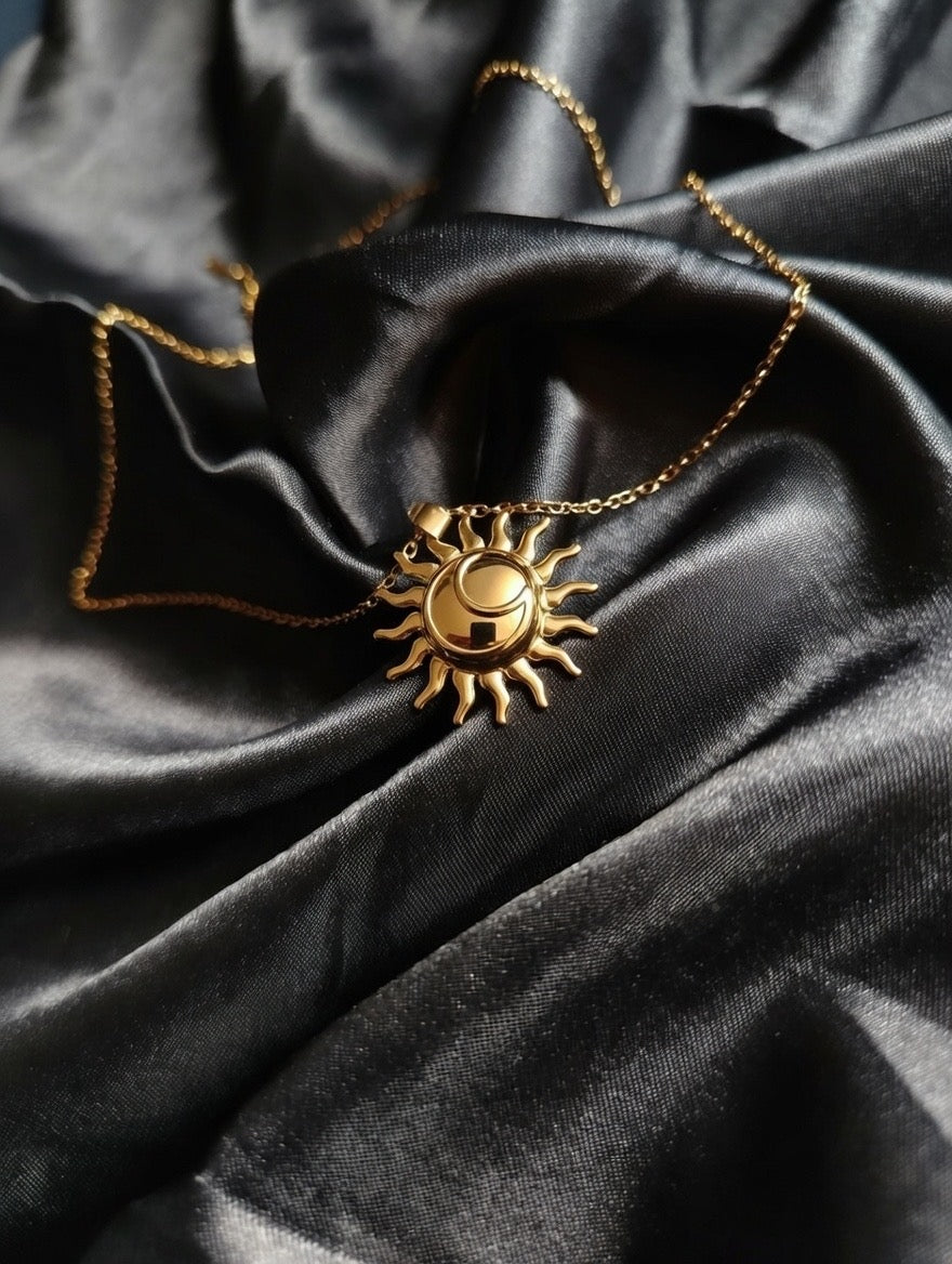 Golden Ray Whisper Necklace | Bianca's Touch