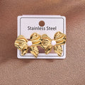 Golden Bow Earrings – Gold | Bianca's Touch