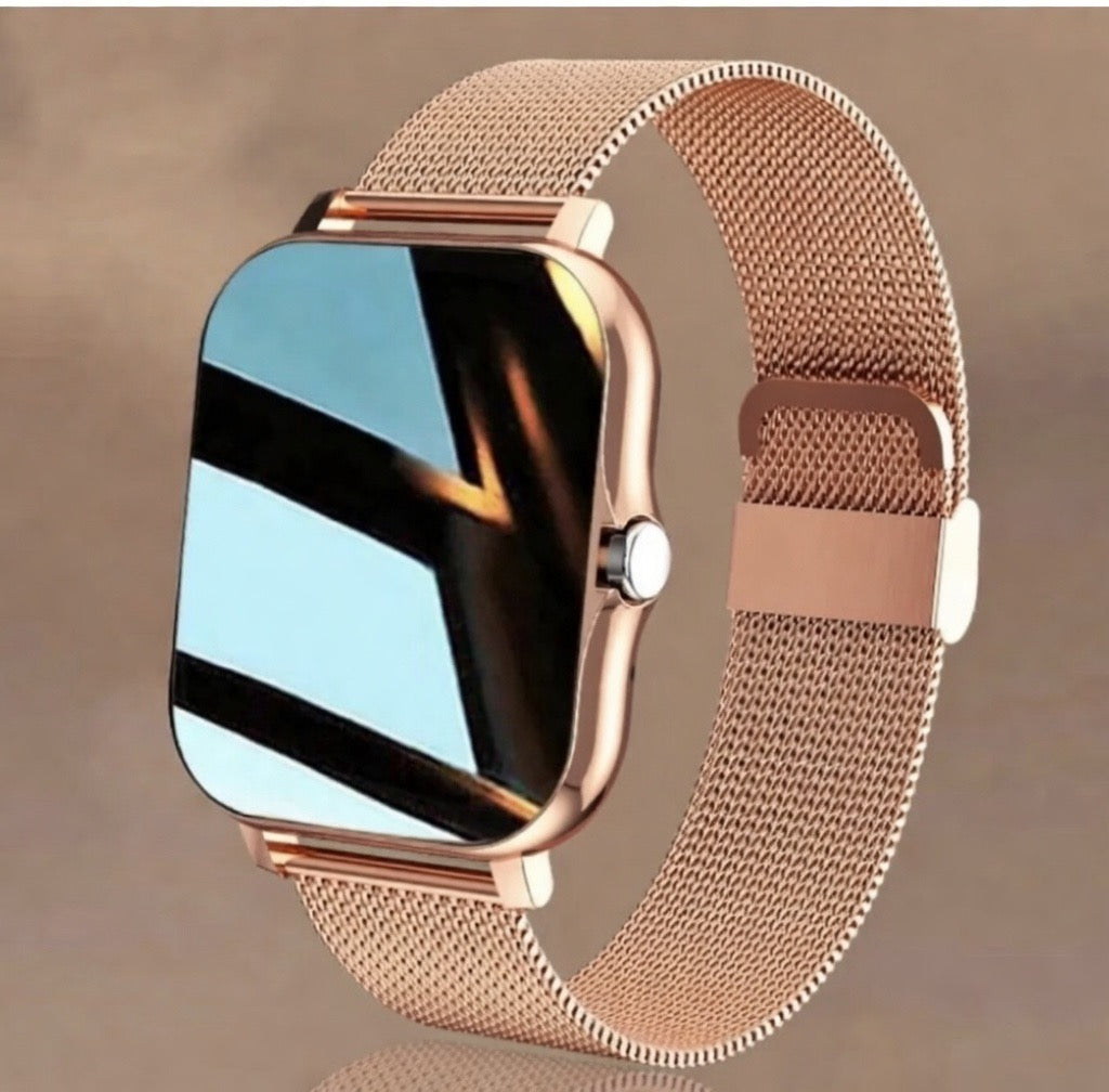 Deluxe Fit Pro Smart Watch – Rose Gold | Bianca's Touch