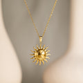 Golden Ray Whisper Necklace | Bianca's Touch