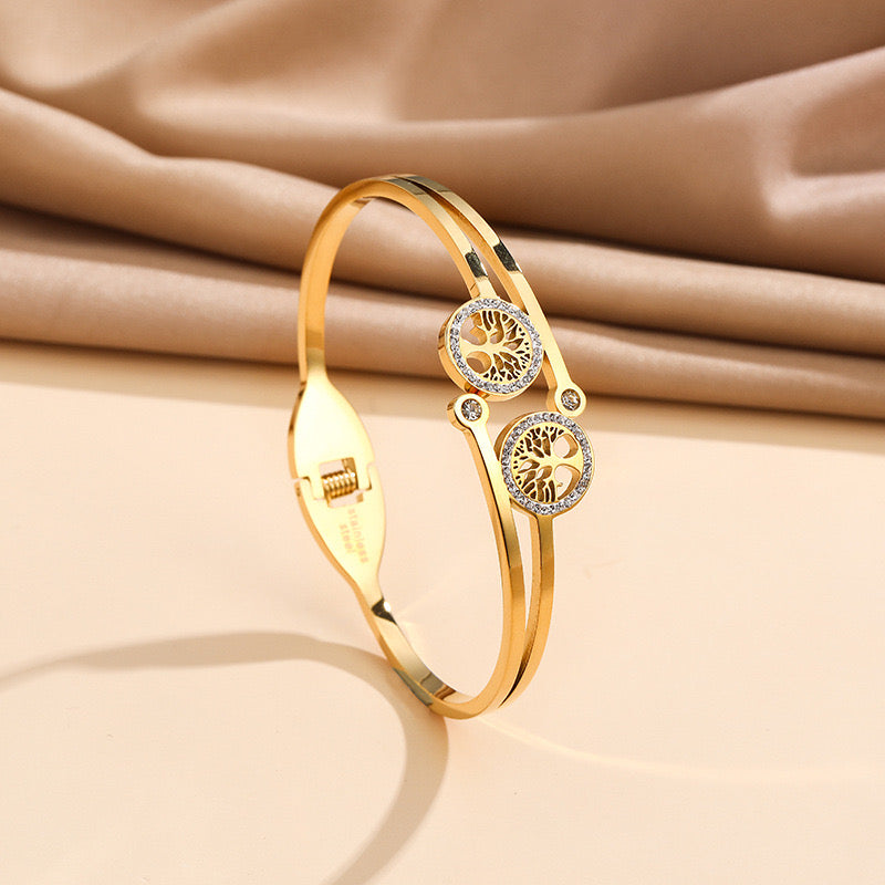 Golden Roots Bracelet Set – Gold | Bianca's Touch