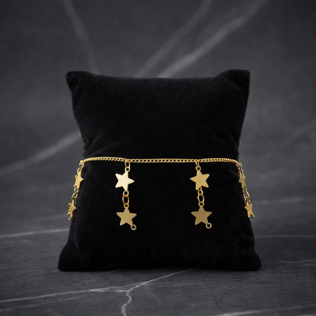 Starlight Drop Anklet | Bianca's Touch
