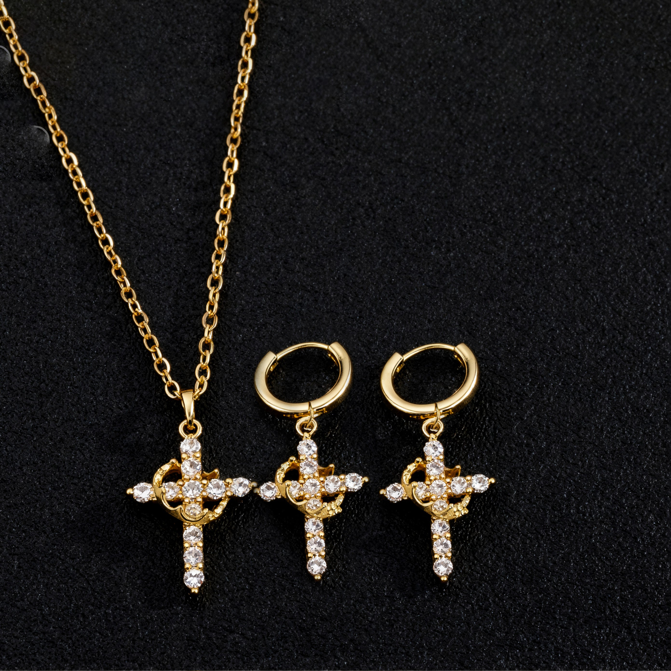 Eternal Light Necklace & Earrings Set | Bianca's Touch