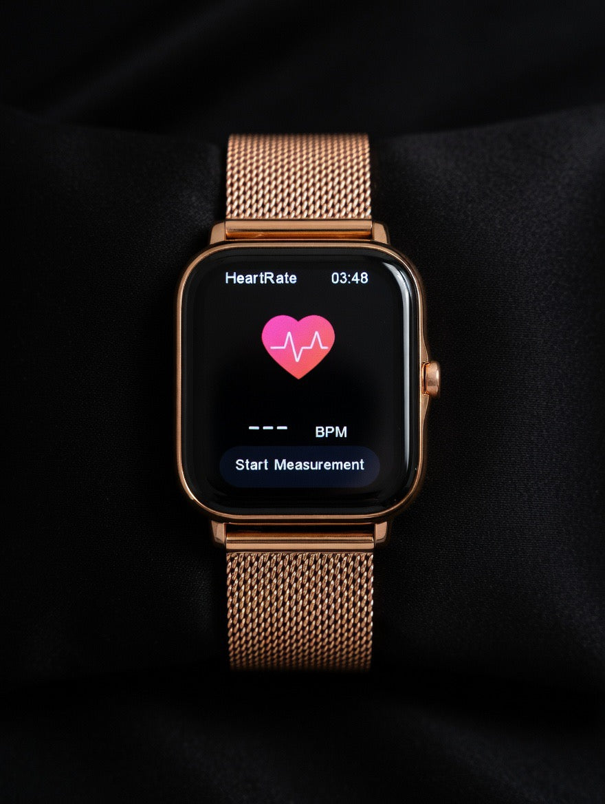 Deluxe Fit Pro Smart Watch – Rose Gold | Bianca's Touch