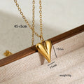 Heartfall Necklace – Gold | Bianca's Touch