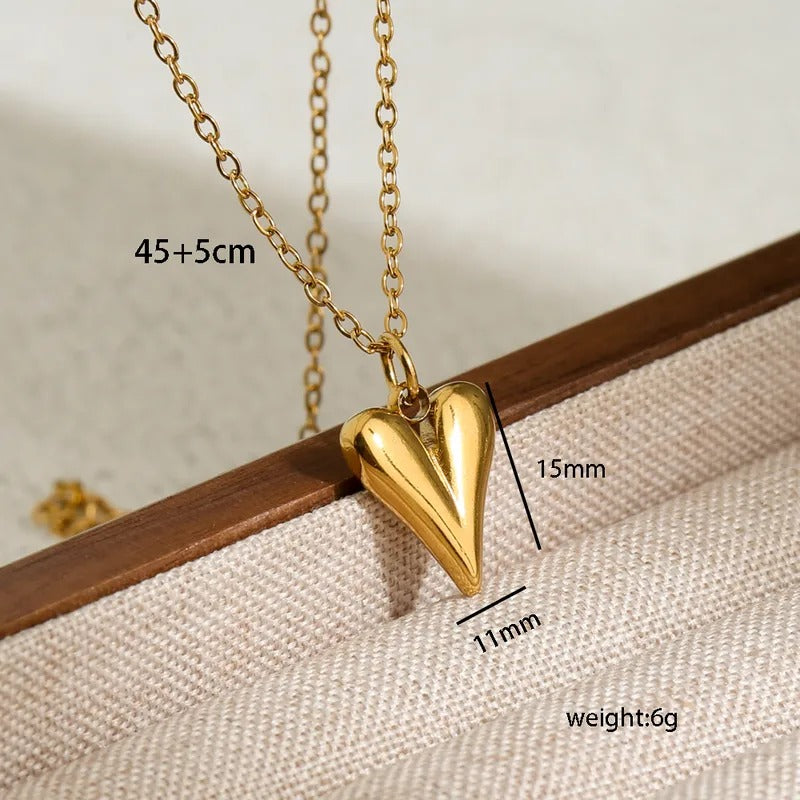 Collier Heartfall – Or | Bianca's Touch