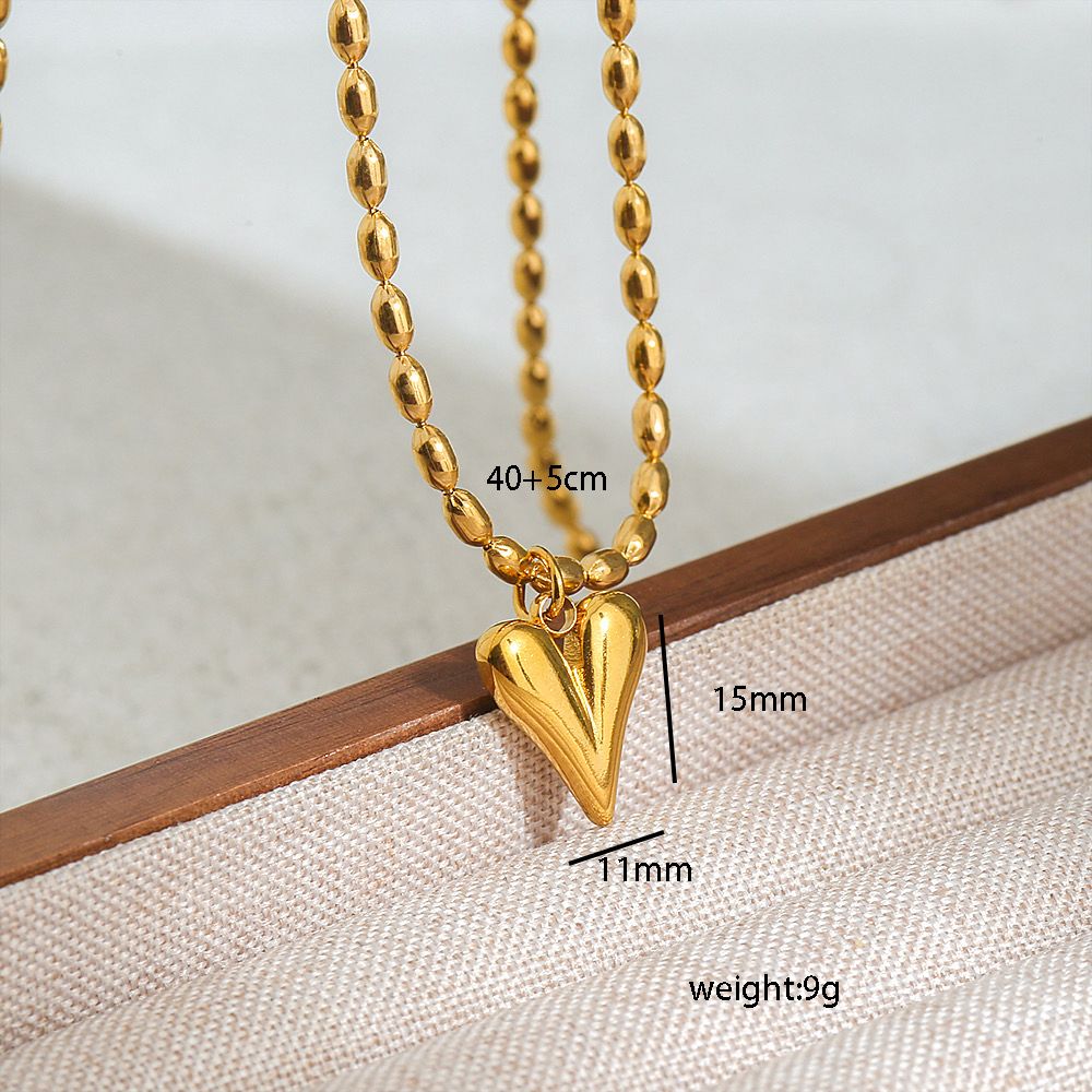 Heartfall Necklace – Gold | Bianca's Touch