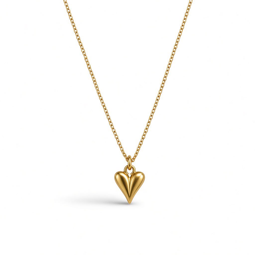 Heartfall Necklace – Gold | Bianca's Touch