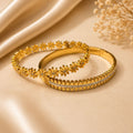 Golden Bloom Bracelet Set – Gold | Bianca's Touch