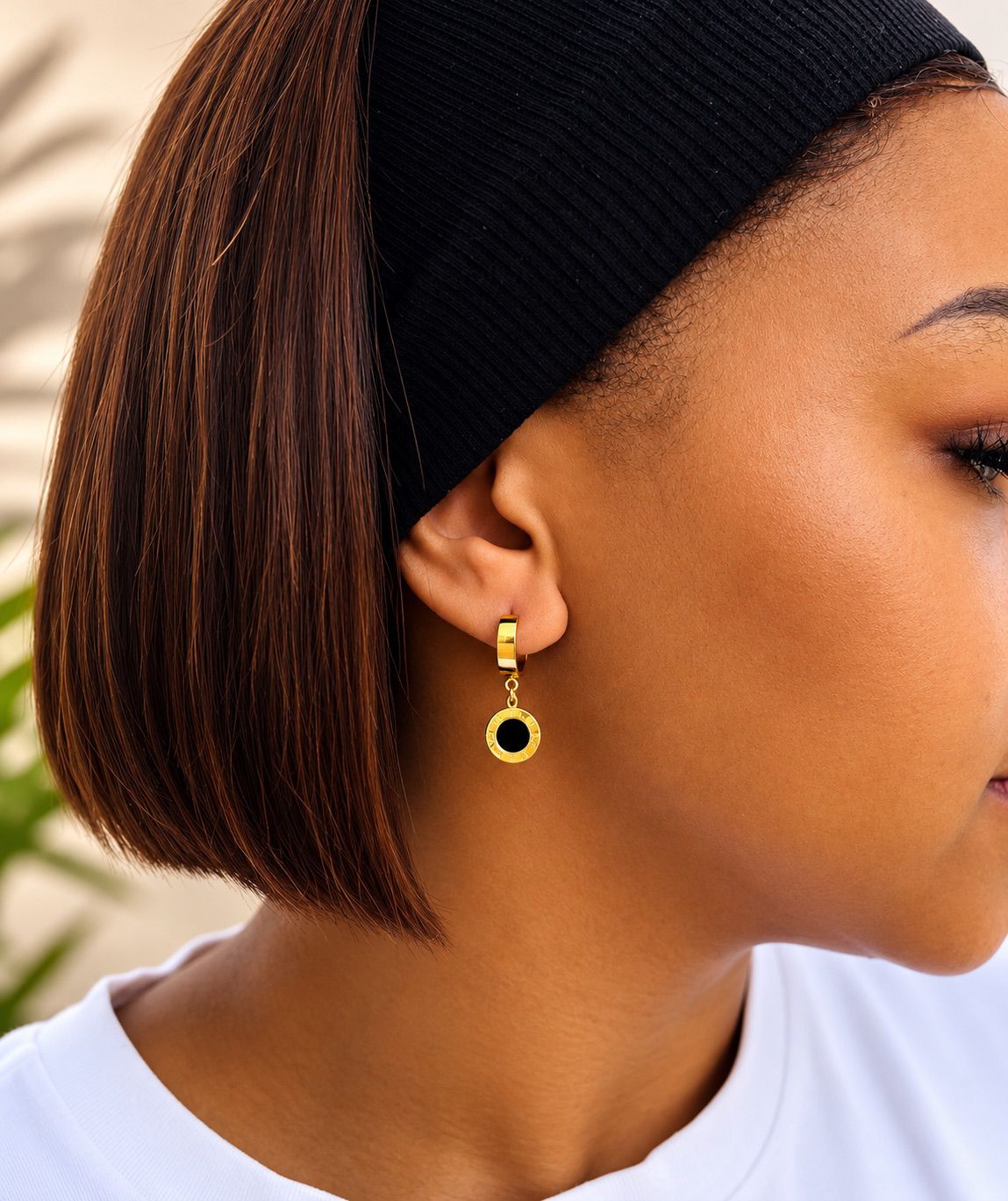 Nocturne earrings - Gold | Bianca's Touch