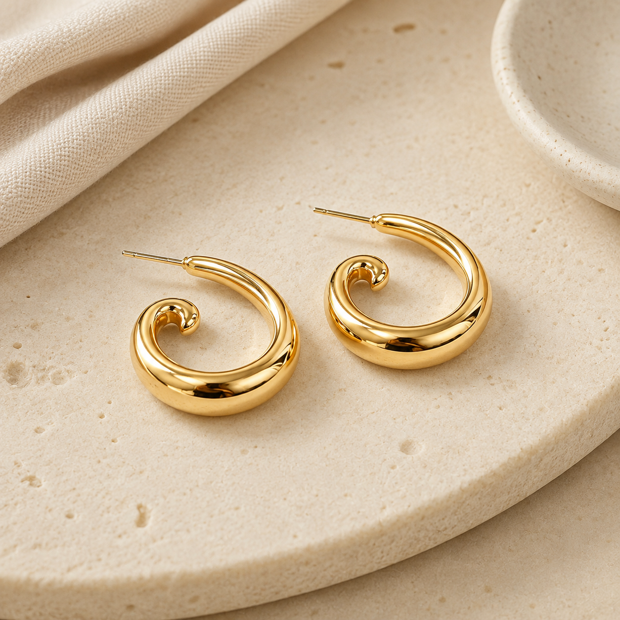 Helix earrings - Gold | Bianca's Touch
