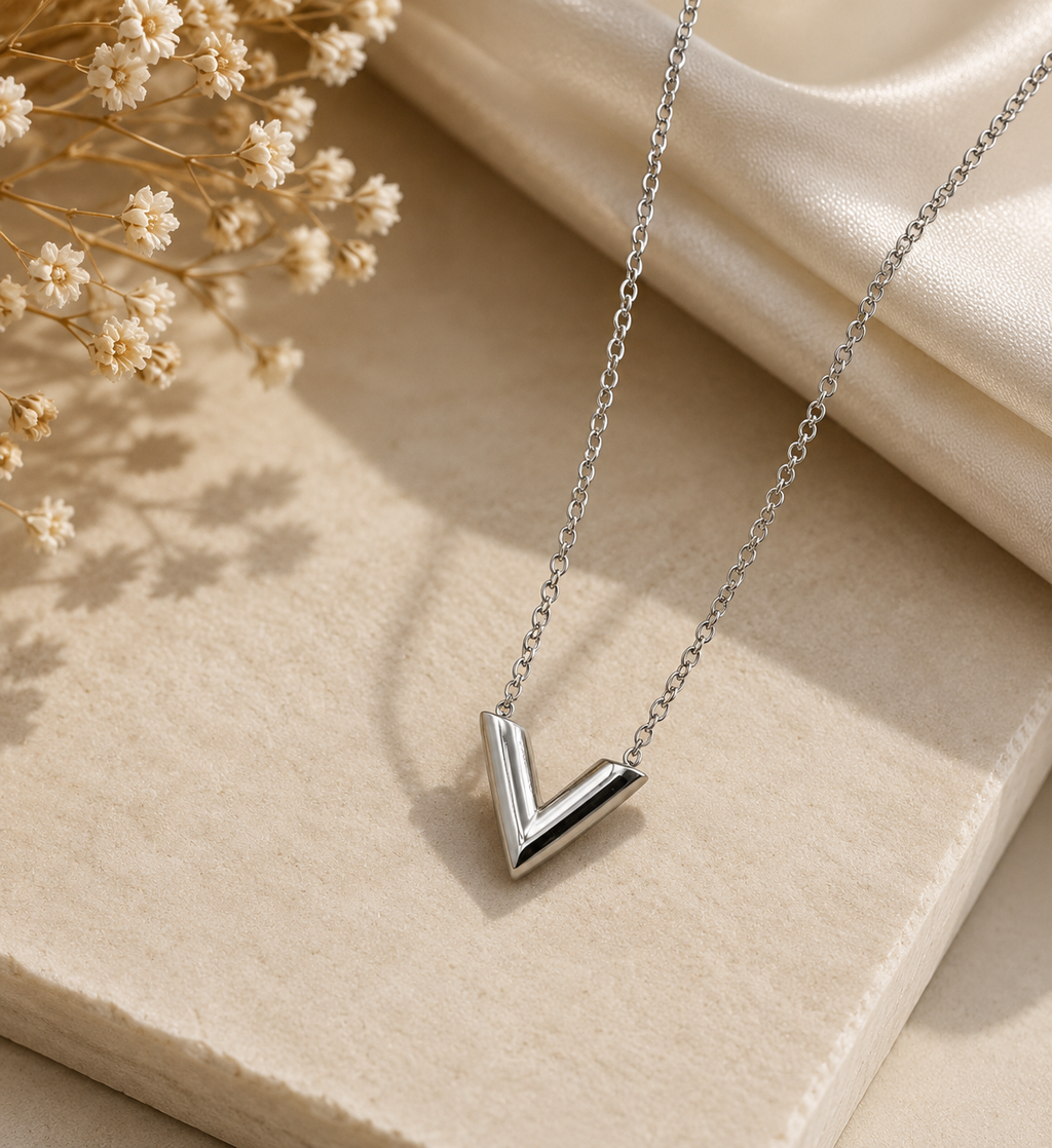 Vertex necklace - Silver | Bianca's Touch