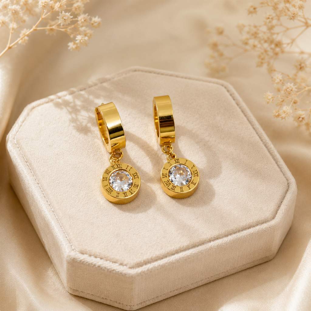 Epoch earrings - Gold | Bianca's Touch