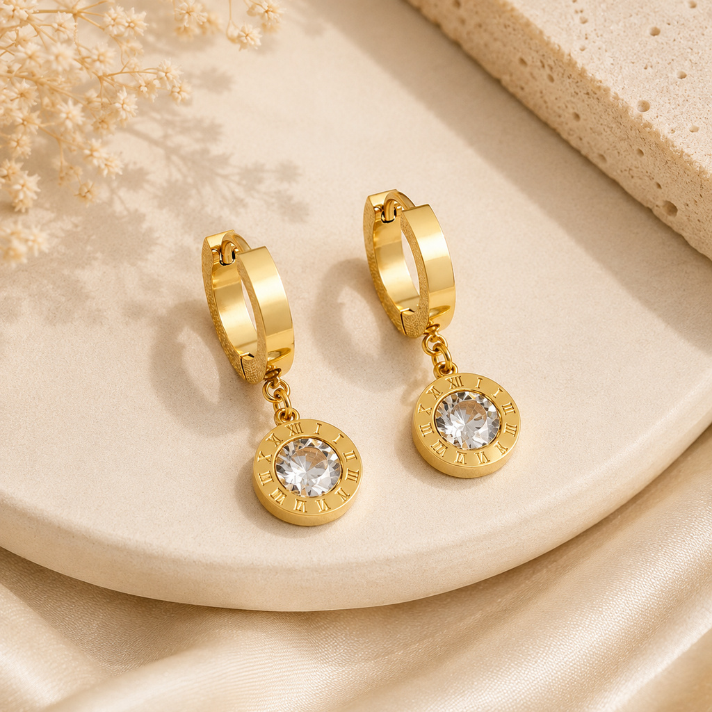 Epoch earrings - Gold | Bianca's Touch