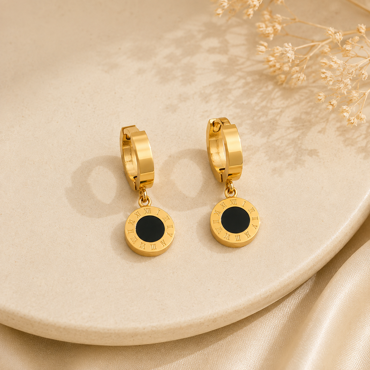 Nocturne earrings - Gold | Bianca's Touch