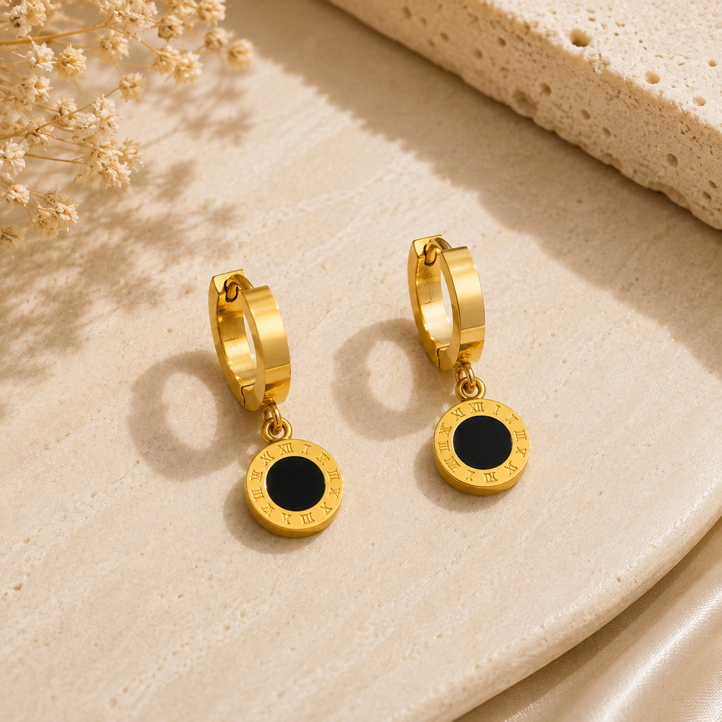 Nocturne earrings - Gold | Bianca's Touch