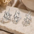 Astra Ring Set — Silver | Bianca's Touch