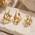 Astra ring set - Gold | Bianca's Touch